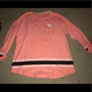 bright peach PINK “jersey”